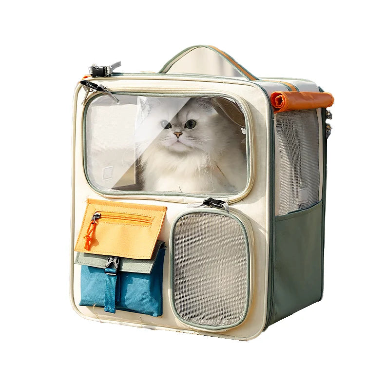 Portable breathable cat backpack - C2™