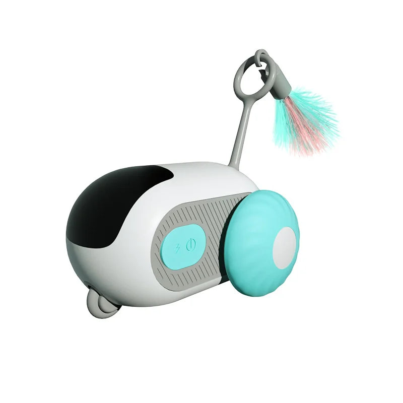 Smart cat-teasing stick Run car cat toy - T1™