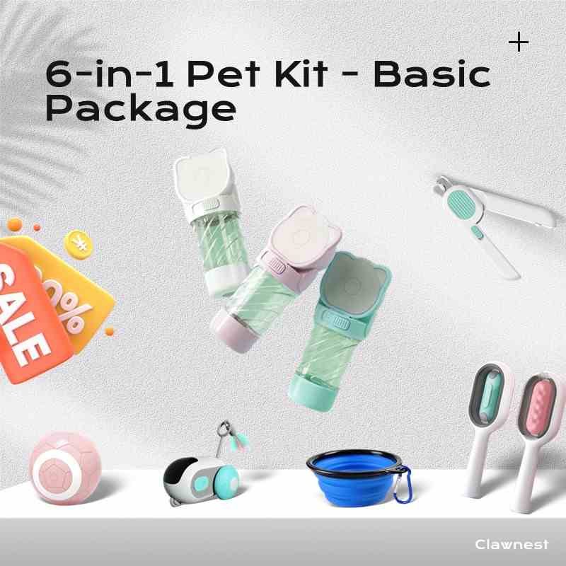 6-in-1 Pet Kit - Basic Package - D6™ - Clawnest